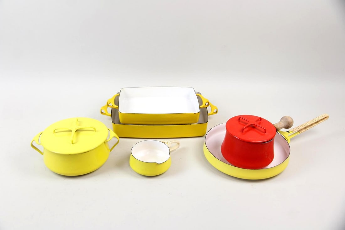 Collection of 6 Dansk Kobenstyle Enamelware, Jens Quisgaard (1 of 20)