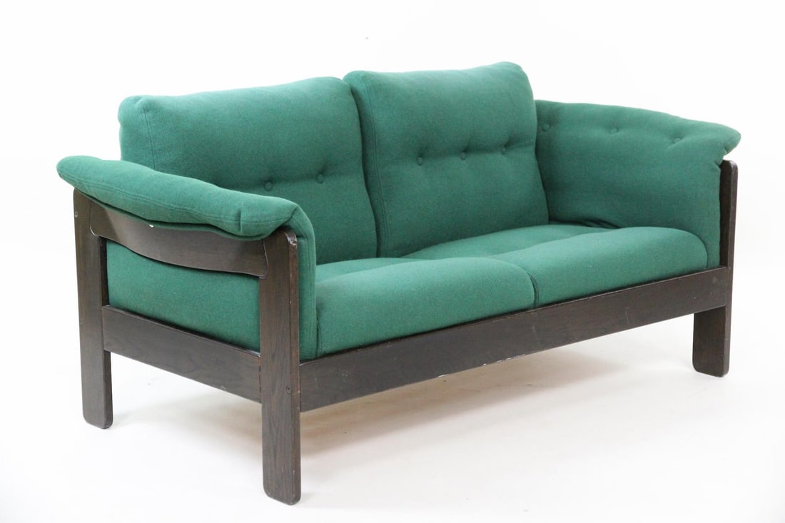 Green 2-Seat Sofa by Designed by Andreas Hansen for Niels Eilersen, 2 of 2 (1 of 18)