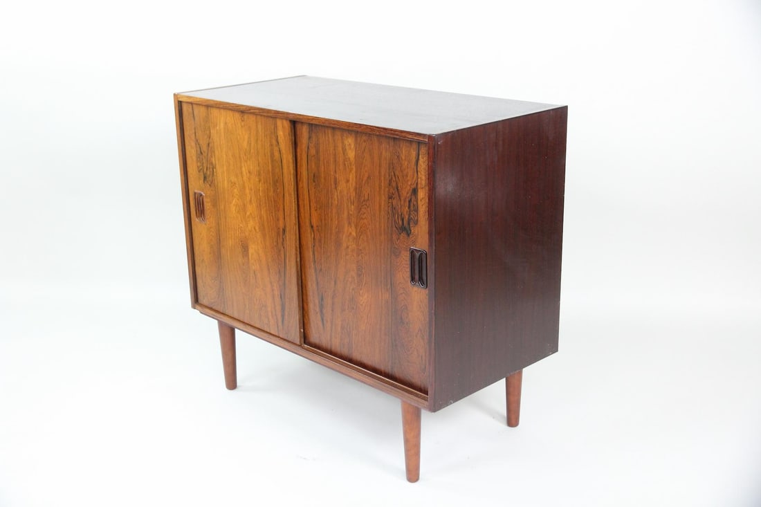 Rosewood Sideboard Cabinet with Sculpted Pulls, 2 of 2 (1 of 11)