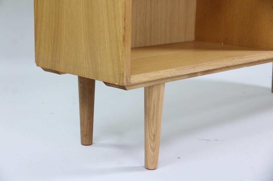 SKM Oak Bookcase with Adjustable Shelves - 4