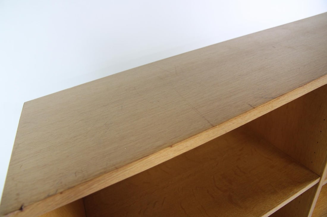 SKM Oak Bookcase with Adjustable Shelves - 5