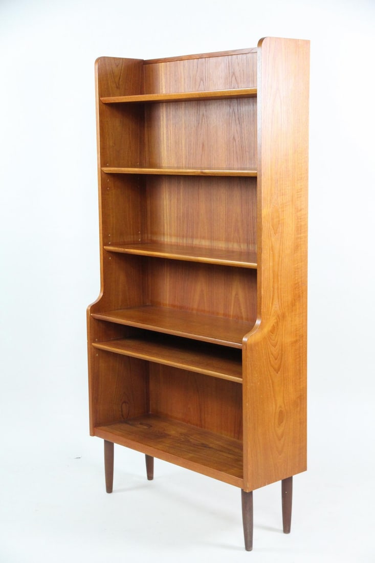 Teak Stepback Bookcase (1 of 9)