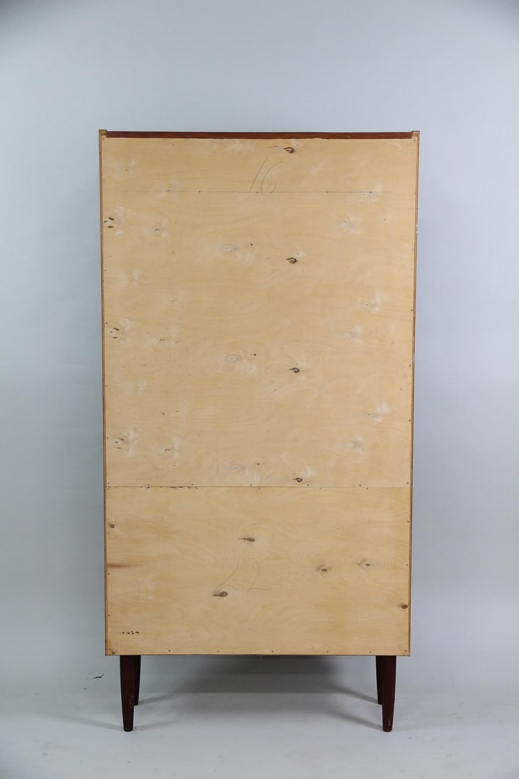 Teak Stepback Bookcase - 9