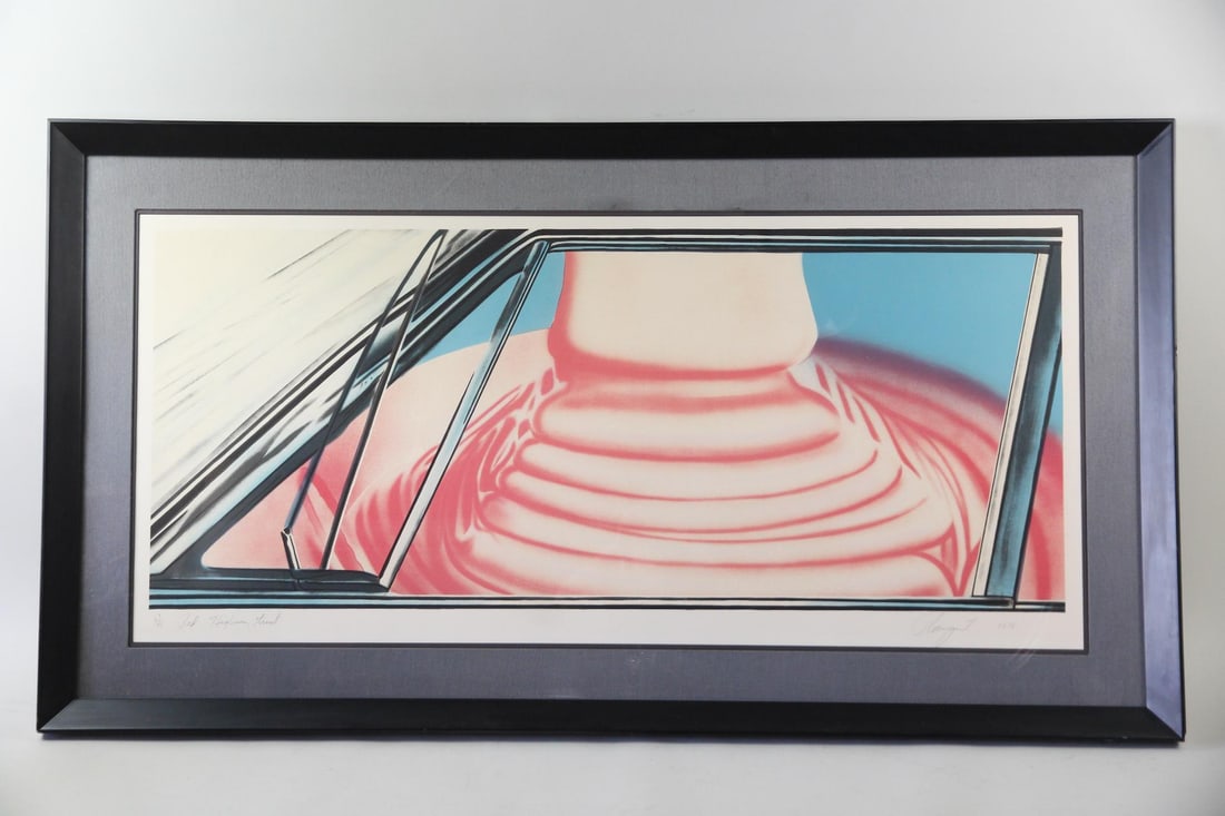 James Rosenquist "Red Highway Trust" Lithograph 1978 (1 of 12)
