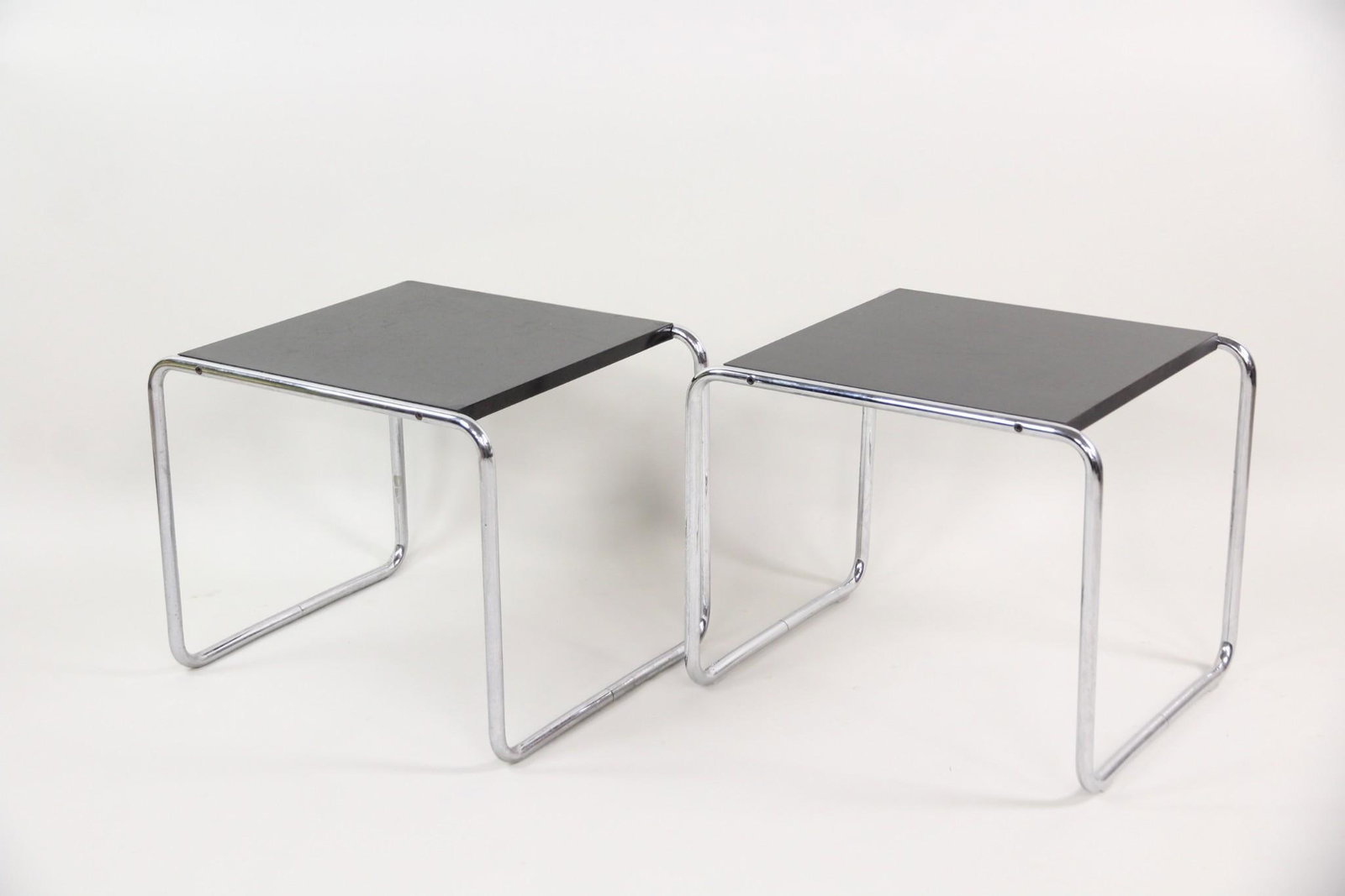 Pair of Marcel Breuer "Laccio" for Gavina End Tables (1 of 13)
