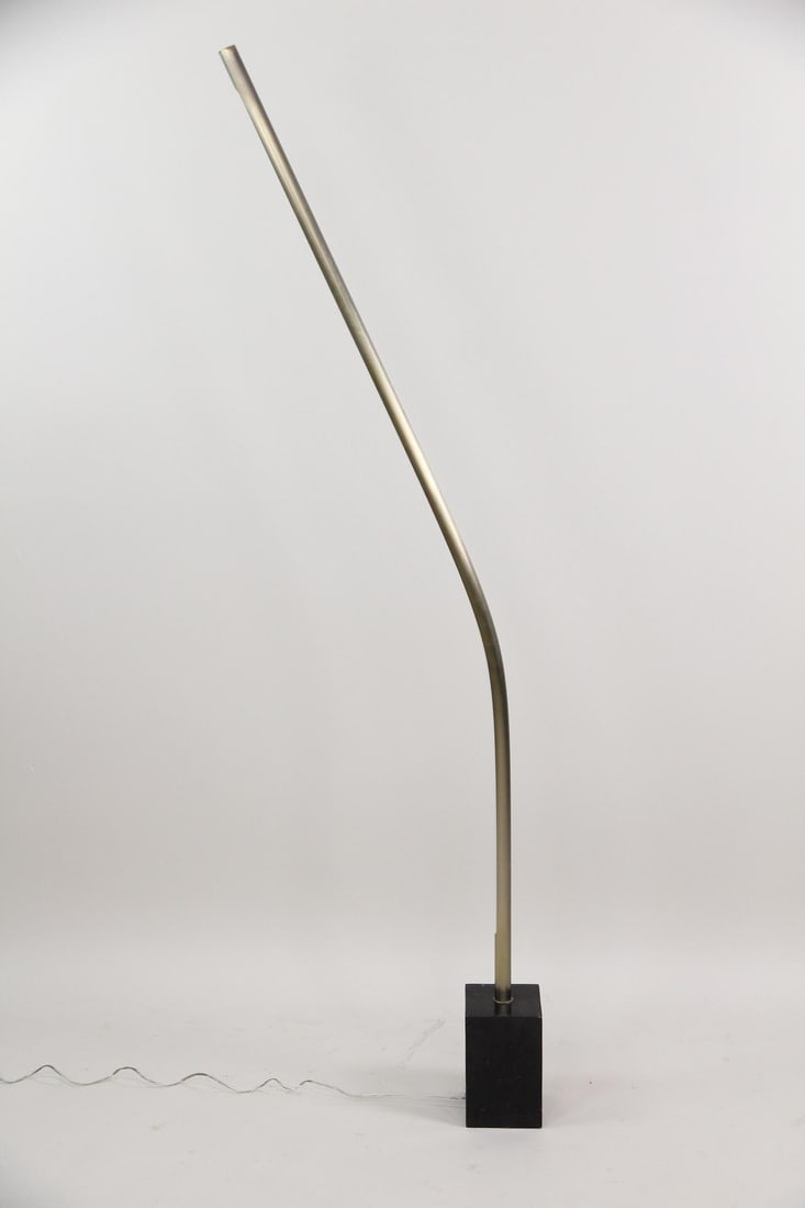 Postmodern Steel & Marble Floor Lamp (1 of 9)