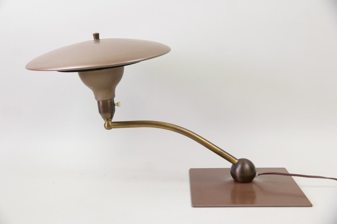 M.G. Wheeler Sight Light Flying Saucer Lamp, Leroy Doane (1 of 9)