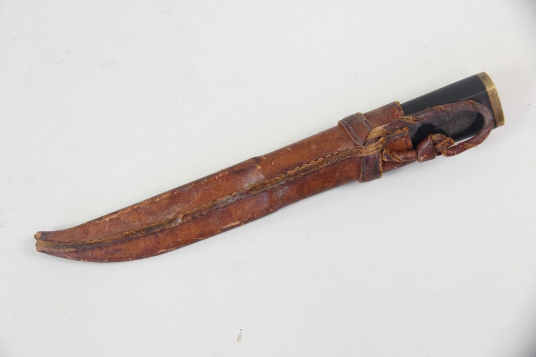 Hackman Tapio Wirkkala Puukko Knife with Leather Sheath (1 of 6)