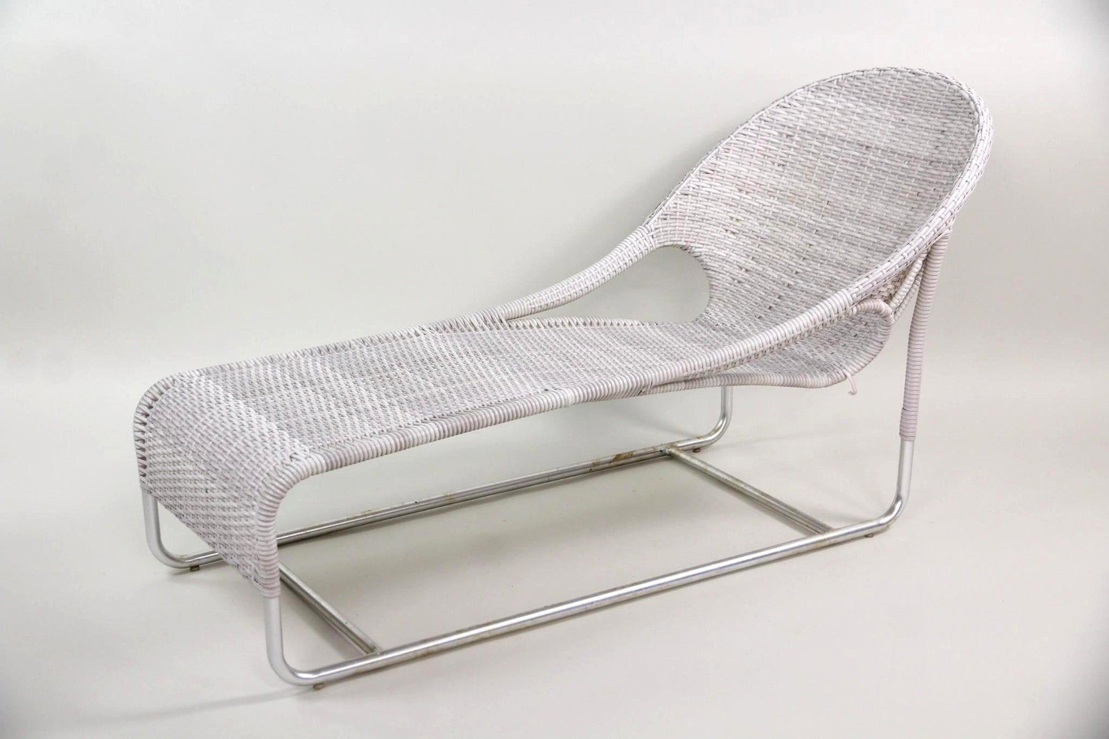 Foley & Cox Cabo Woven Chaise Lounge Chair, Aluminum (1 of 13)