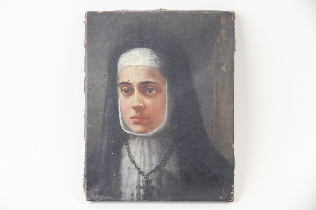 Portrait Painting of a Nun (1 of 9)