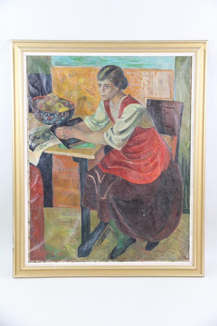 Axel Peder Jensen Portrait of a Woman 1920 (1 of 12)