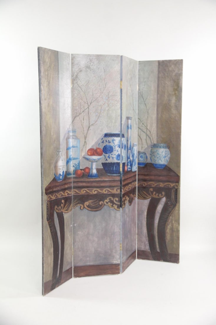 Trompe L'oeil Folding Screen - 3