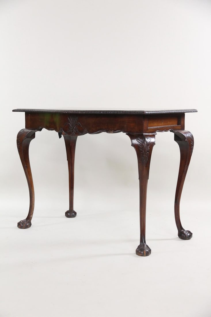 Georgian Mahogany Console Table - 4