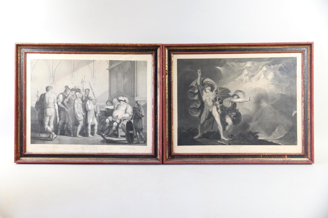 Pair of Shakespeare Engravings by James Caldwell & Thomas Ryder (1 of 17)