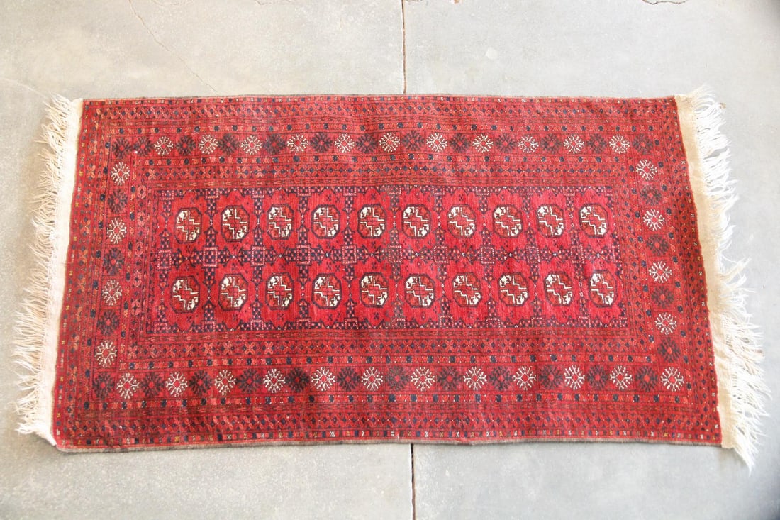 Pakistani Tekke Wool Rug - 2