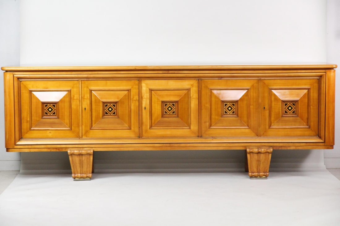 French Art Deco Sideboard with Mahogany Inlay (1 of 20)