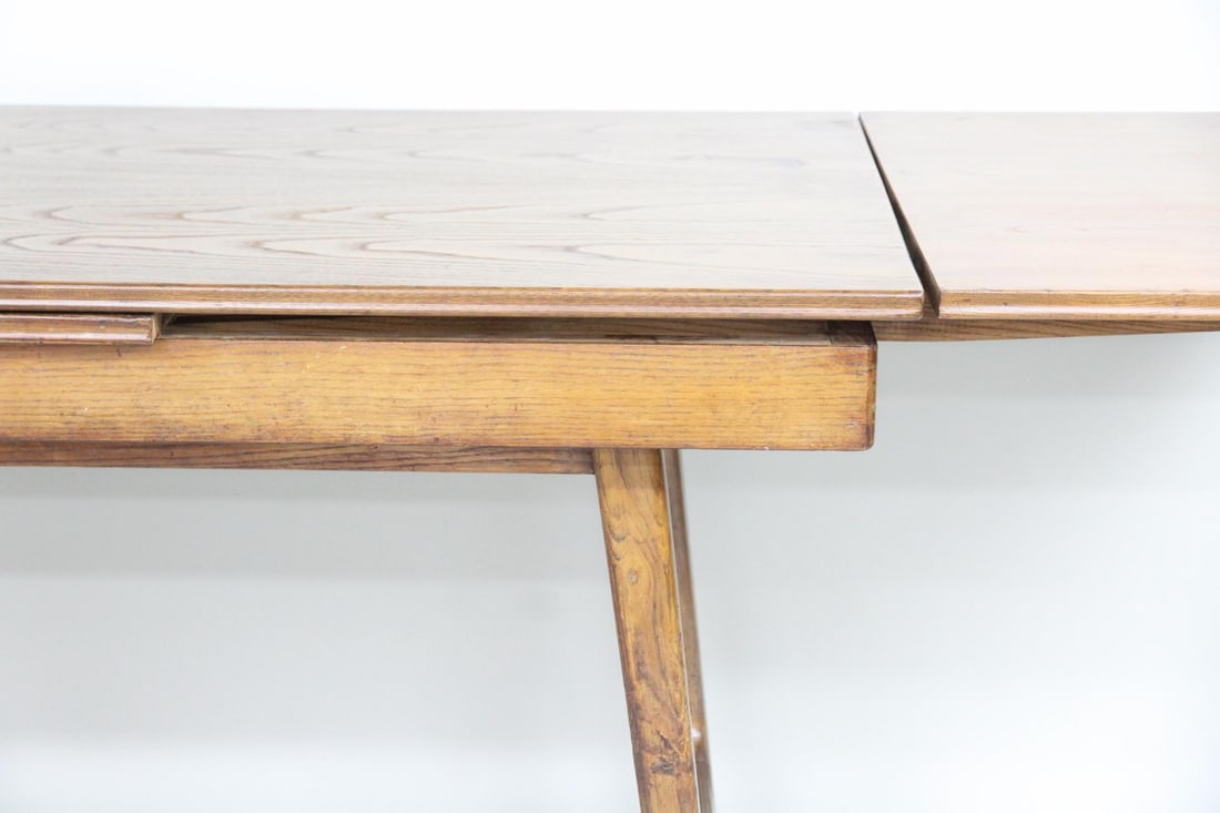 Guglielmo Pecorini Extendable Dining Table, Walnut - 16