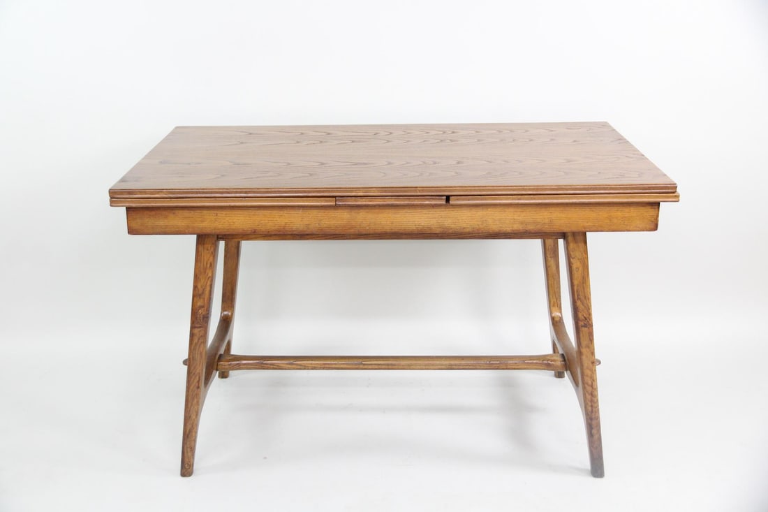 Guglielmo Pecorini Extendable Dining Table, Walnut - 18