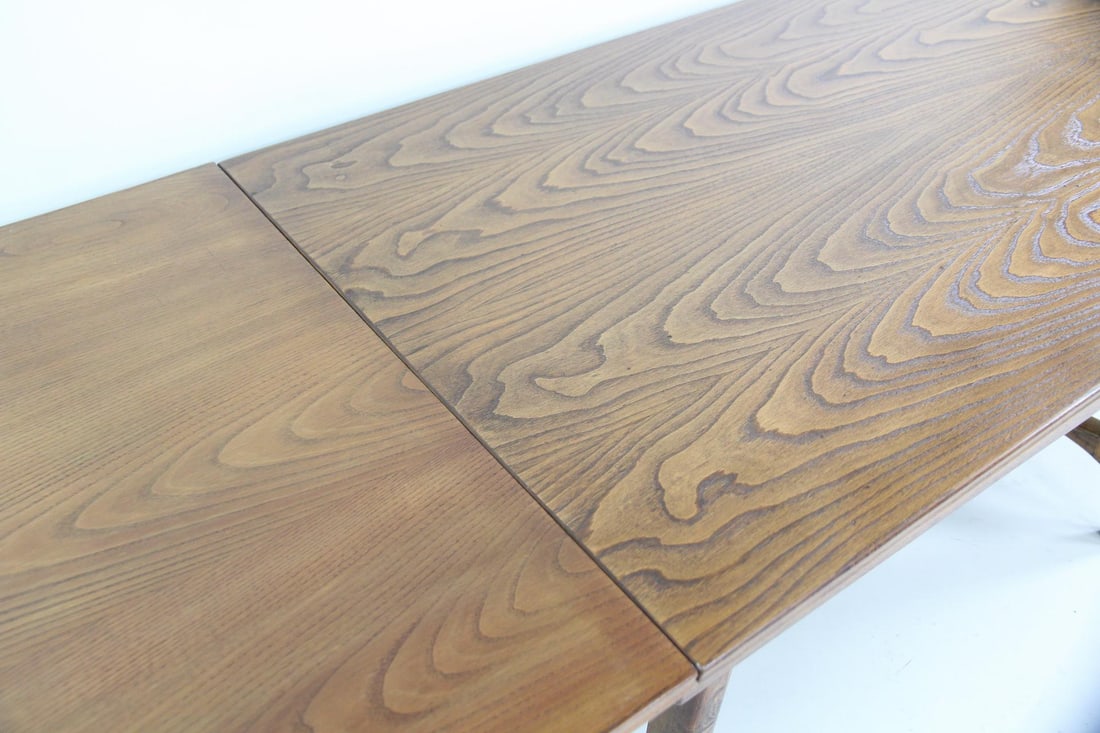 Guglielmo Pecorini Extendable Dining Table, Walnut - 8