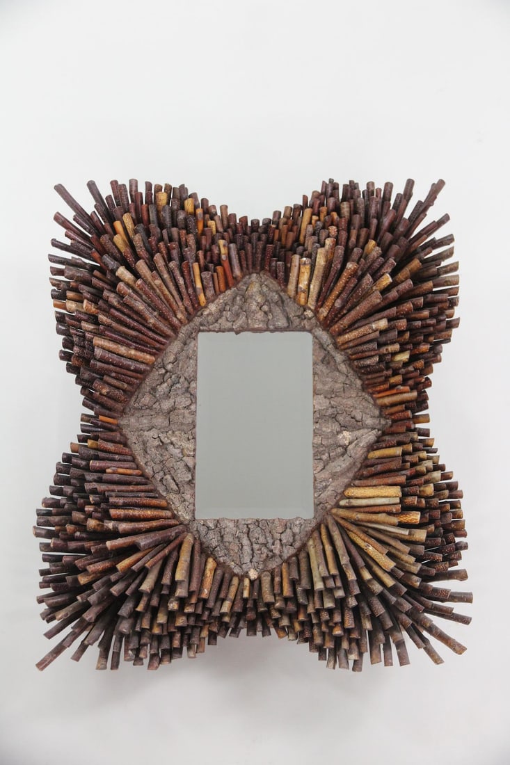 Nick Nickerson Rustic Adirondack Twig Mirror (1 of 8)