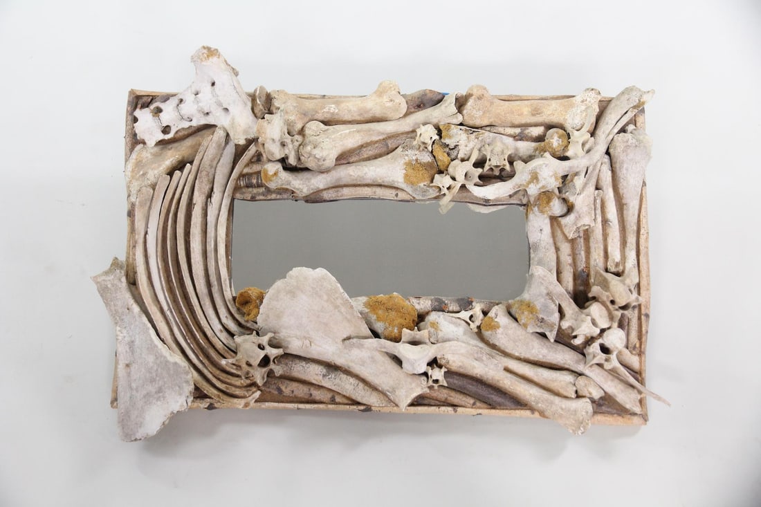 Nick Nickerson Rustic Adirondack Mirror "Birch Bones" - 4