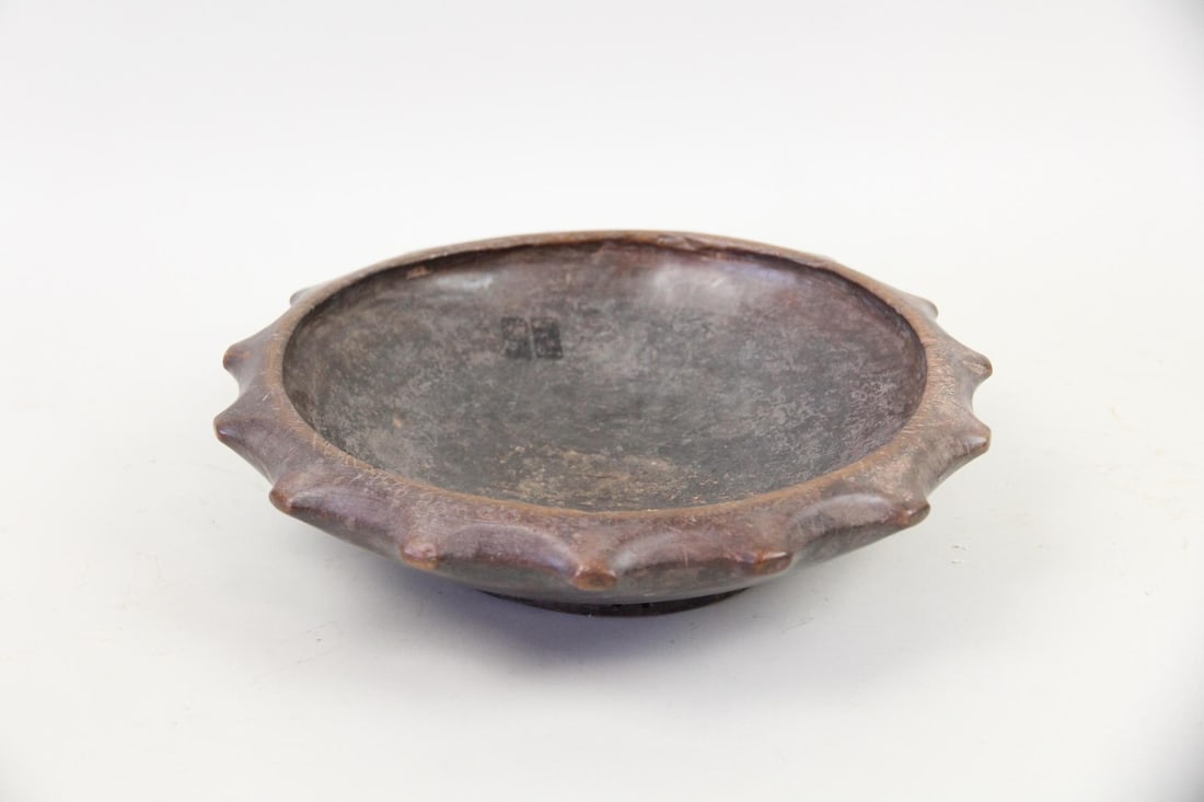 Antique Philippines Ifugao Duyu Carved Wood Bowl (1 of 7)