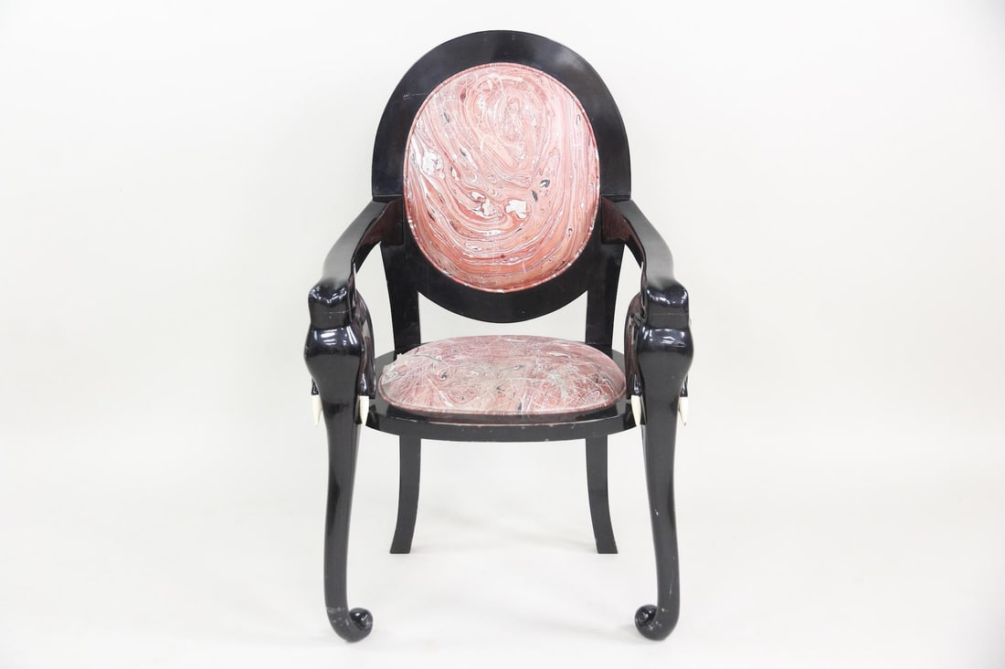 Hollywood Regency Elephant Armchair, Gampel Stoll (1 of 18)