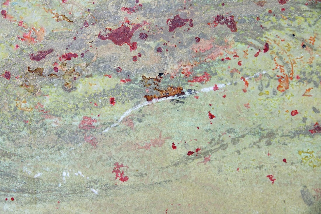 Vu Van Abstract Lacquer Painting - 6