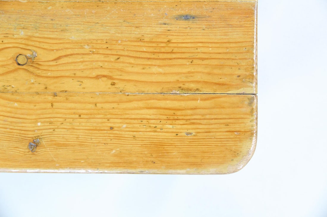 Farmhouse Pine Low Coffee Table - 8