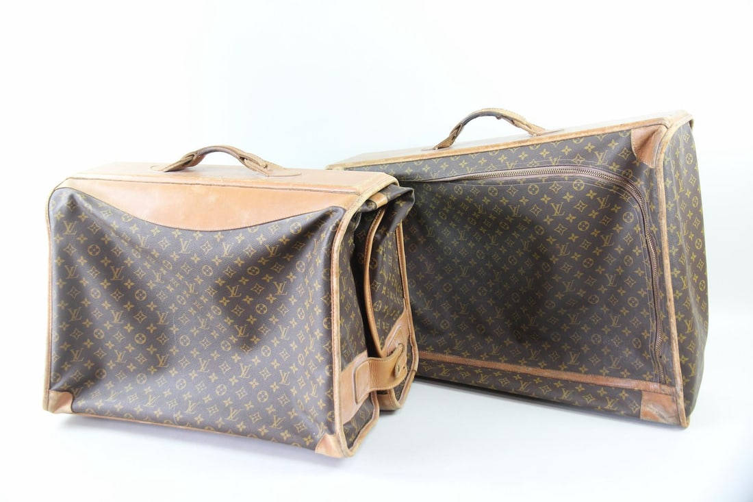 Pair of Louis Vuitton The French Company Luggage, Garment Bag & Suitcase, 1 of 2 (1 of 17)
