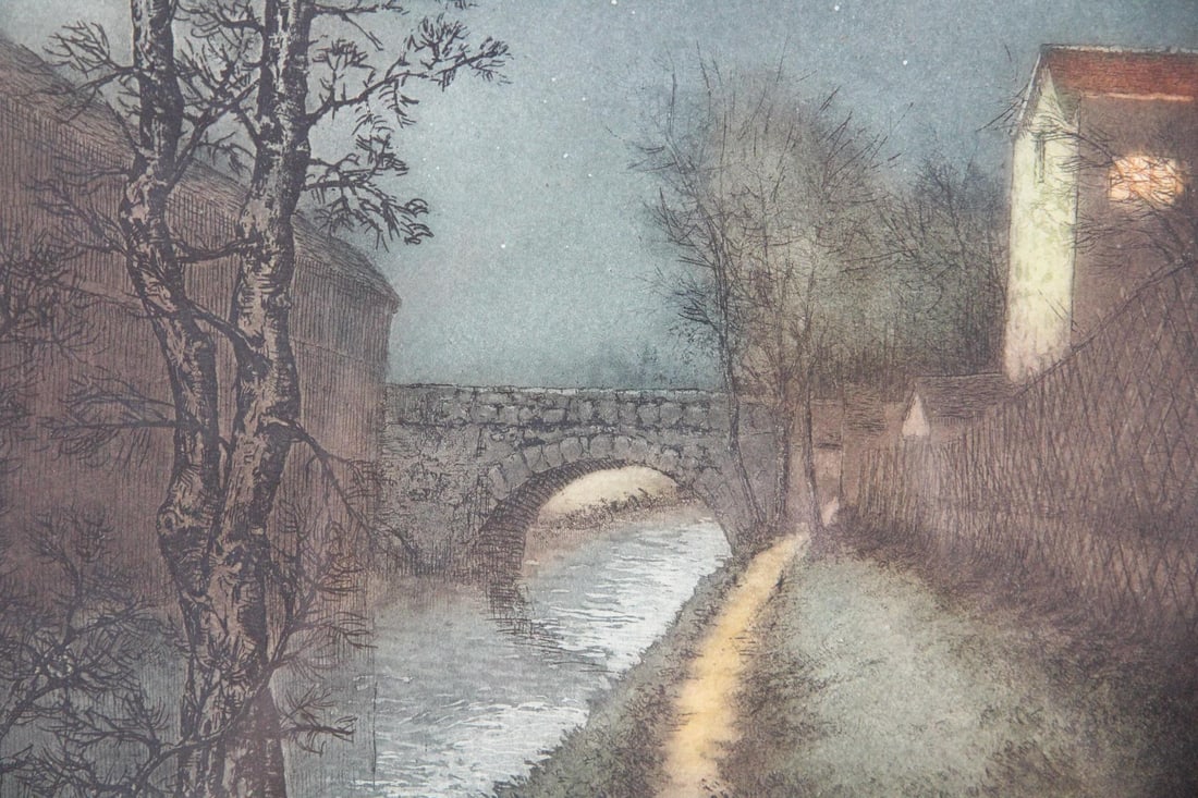 Marcel Augis Etching "Le Petit Marin" (1 of 9)