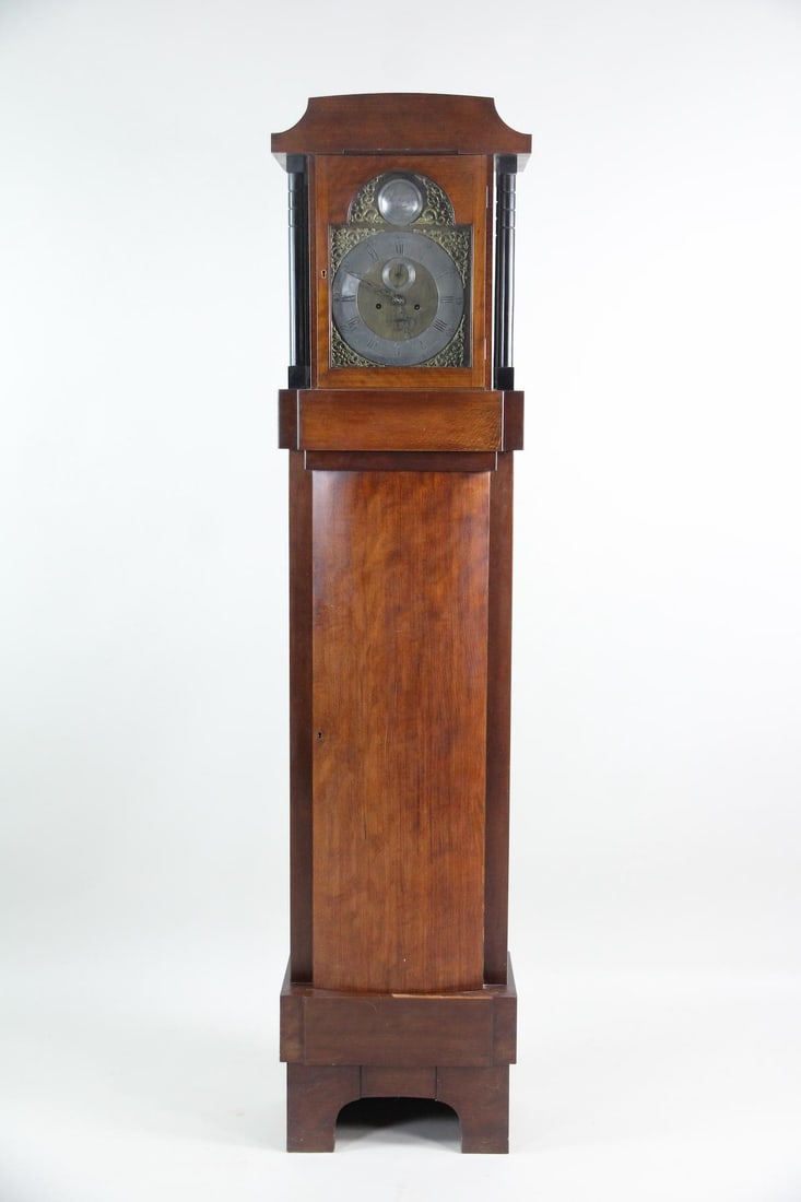 Georgian Mahogany Longcase Grandfather Clock (1 of 12)