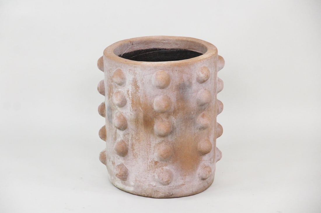 Terra Cotta Bumpy Pot Garden Planter, Small (1 of 8)