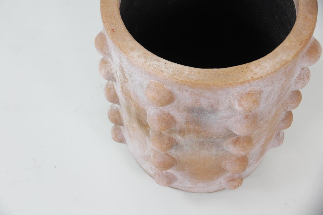 Terra Cotta Bumpy Pot Garden Planter, Small - 2