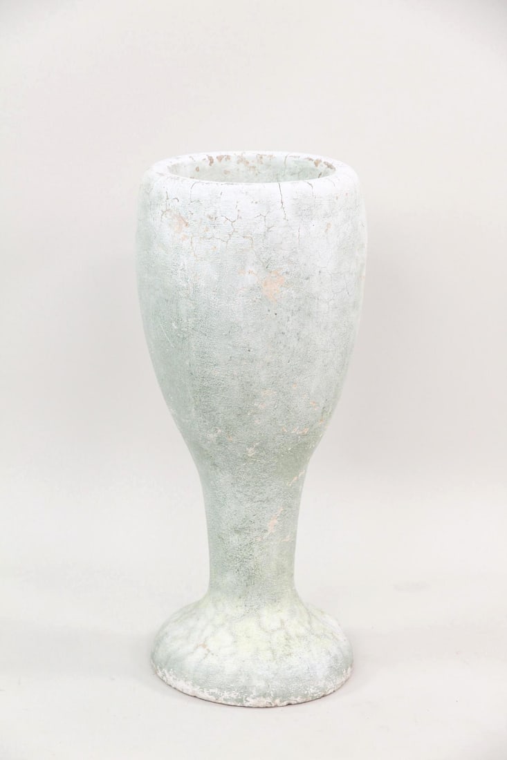 Mid Century Modern Massarelli Cast Stone Concrete Garden Planter (1 of 10)
