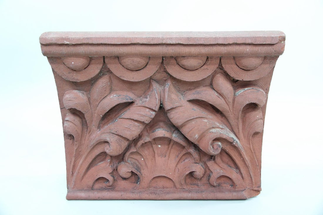 Architectural Terracotta Keystone Building Fragment (1 of 7)