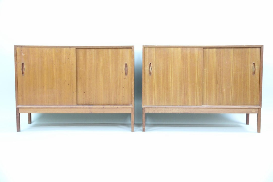 Pair of Nils Jonsson for Troeds Teak "Domi 3" Cabinets (1 of 17)