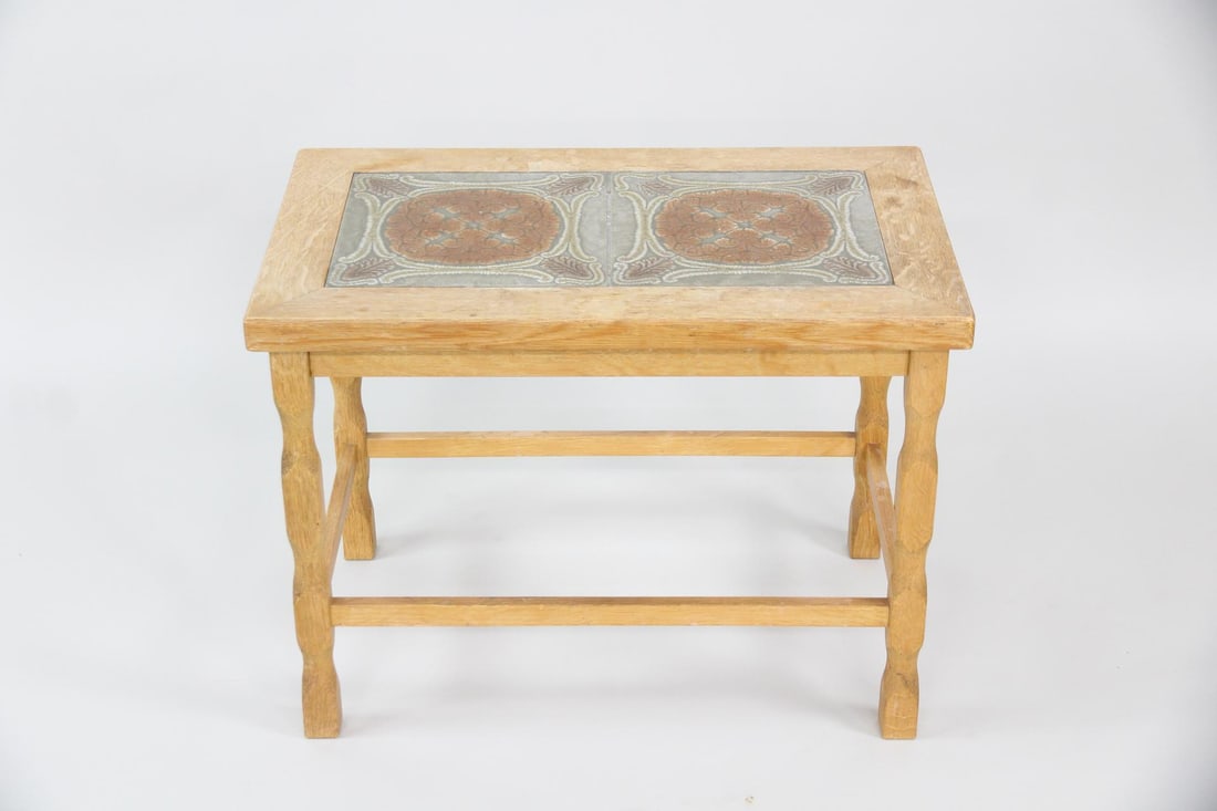 Oak Tile Top Side Table, Henning Kjaernulf (1 of 12)