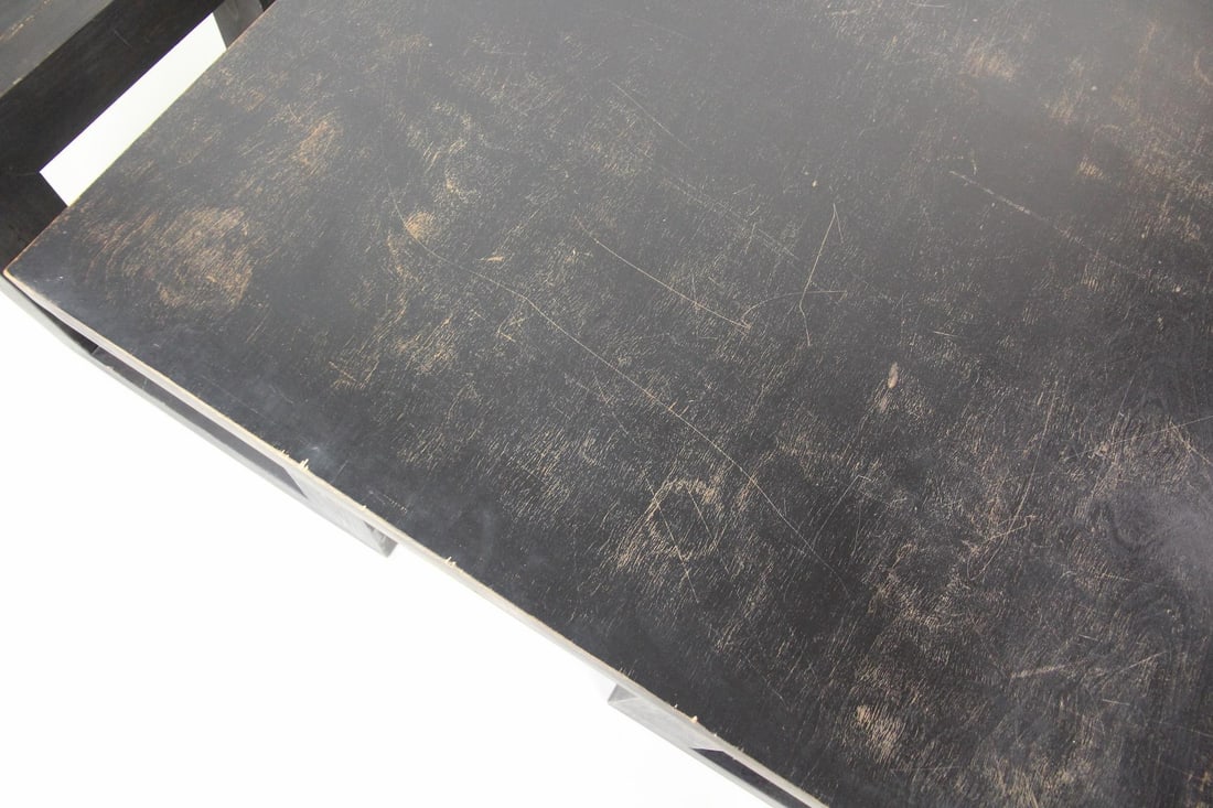 Brutalist Geometric Coffee Table - 7