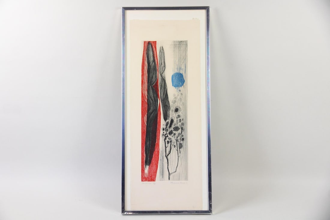 Abstract Etching, "Mutation," by Reginald H. Neal (1 of 11)