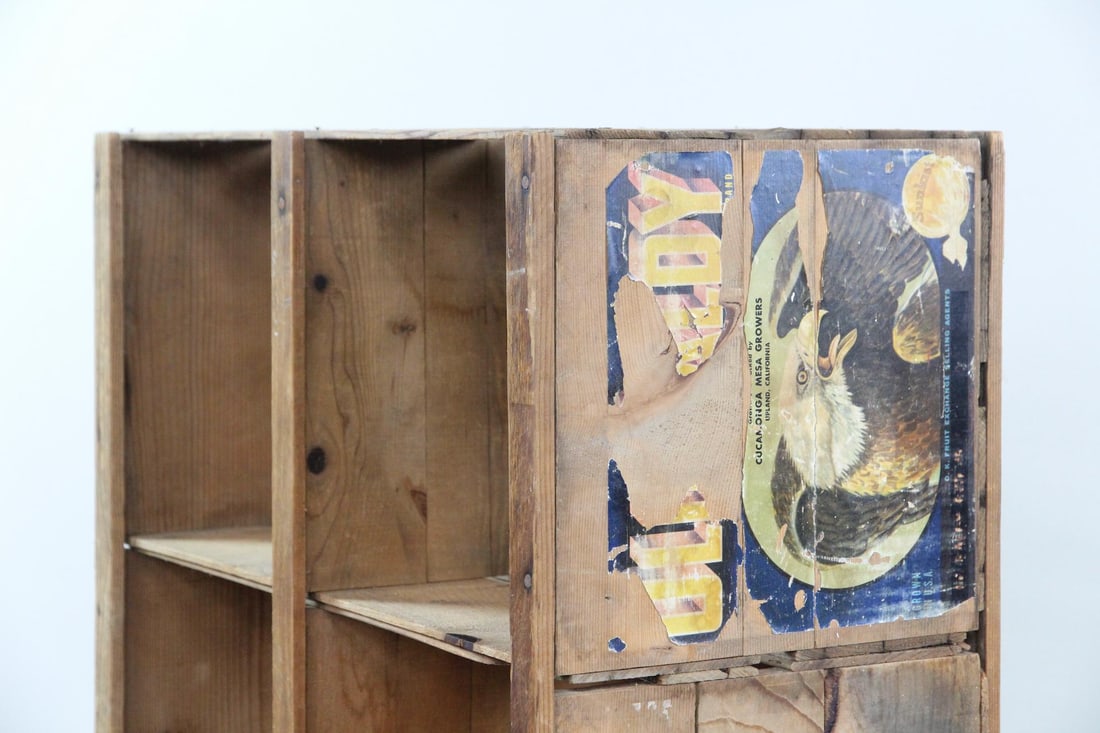 Make-Do Fruit Crate Shelf - 5