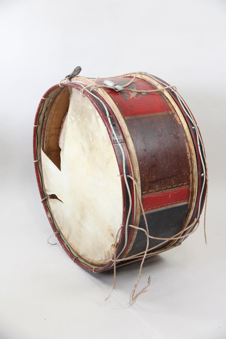 British Regimental Bass Drum, Marching Band (1 of 7)