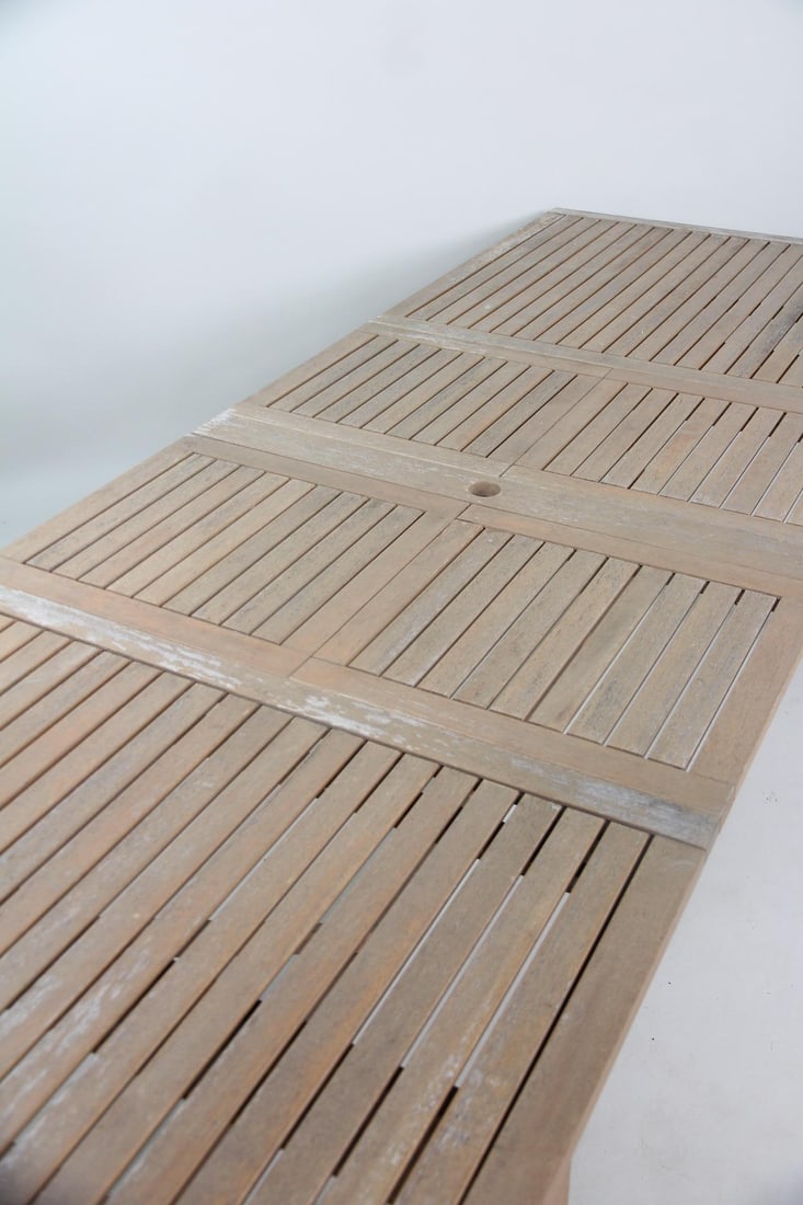 Teak Outdoor Patio Extendable Table - 13