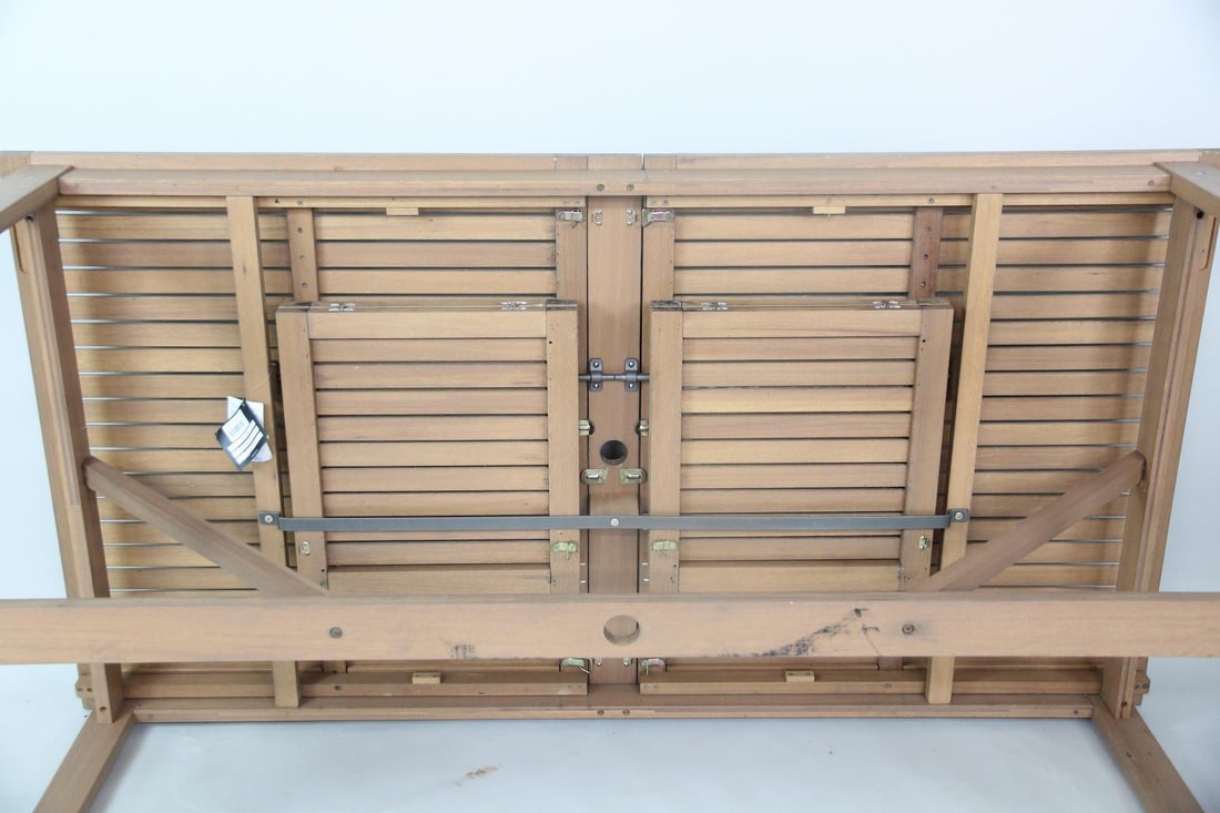Teak Outdoor Patio Extendable Table - 14