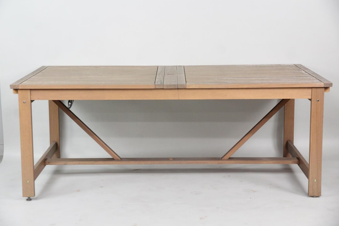 Teak Outdoor Patio Extendable Table (1 of 14)
