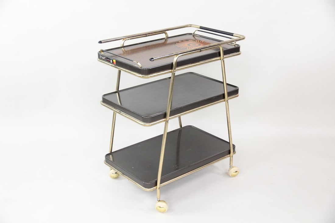 Hamilton Cosco Serving Cart with Warming Tray (1 of 11)