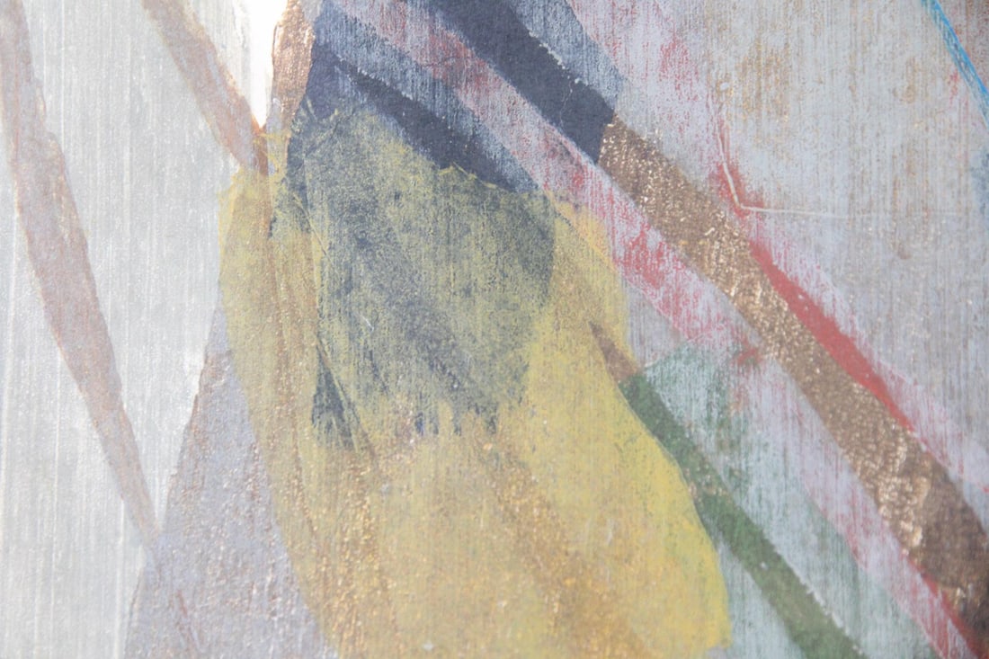 Jack Sonenberg, "Sounding IV" Framed Abstract Expressionist Print, Signed - 5