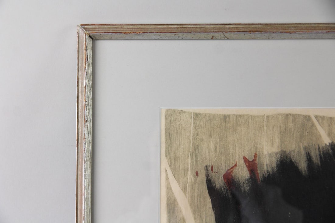 Jack Sonenberg, "Sounding IV" Framed Abstract Expressionist Print, Signed - 7