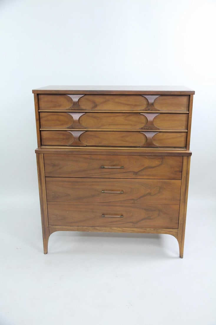 Perspectra by Kent Coffey Highboy Dresser, Walnut (1 of 11)