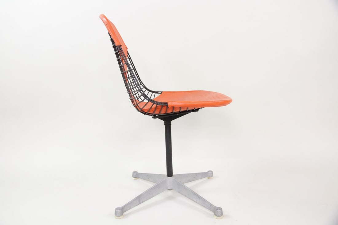 Orange Eames Wire Bikini Chair - 12